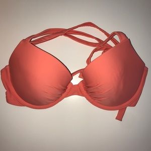 padded aerie bathing suit top with underwire